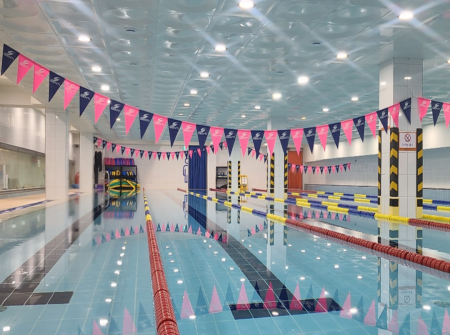 Jeonbuk Swimming pool ion heating installation