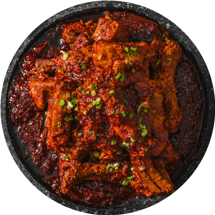 고봉당 돌판양념등갈비구이